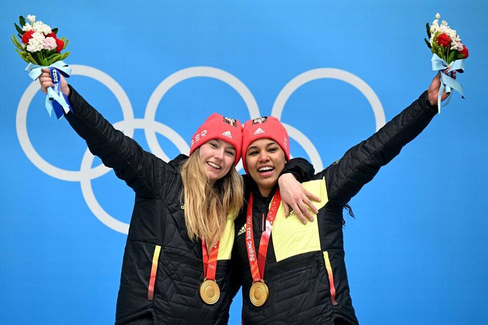 Gold im Zweierbob Gold im Zweierbob