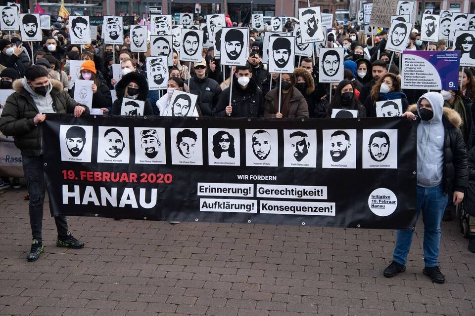 Gedenken an die Opfer von Hanau Gedenken an die Opfer von Hanau