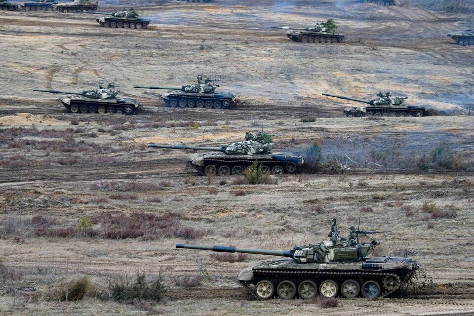Militärübungen in Belarus