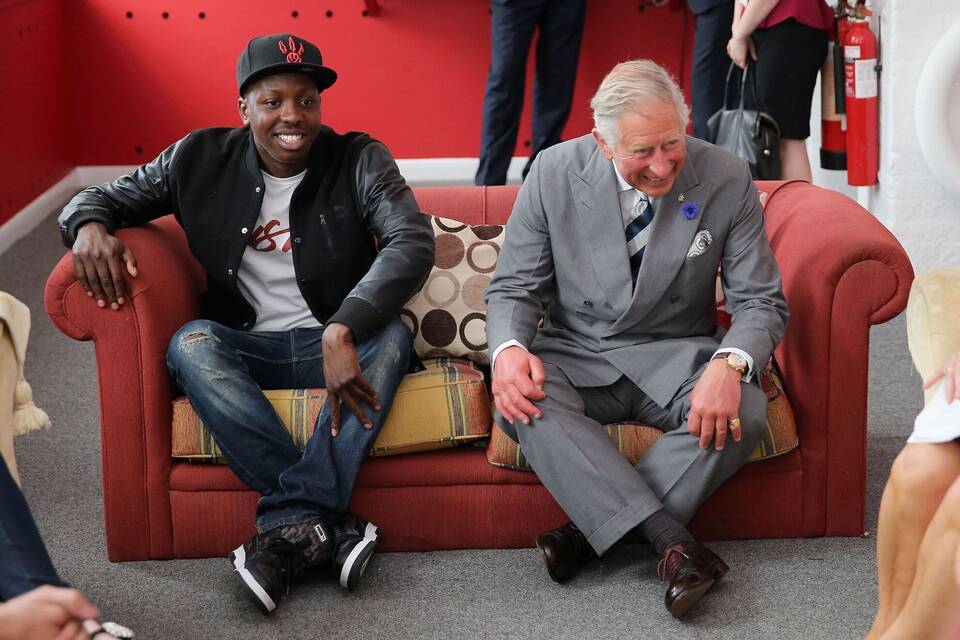 Jamal Edwards & Prince Charles