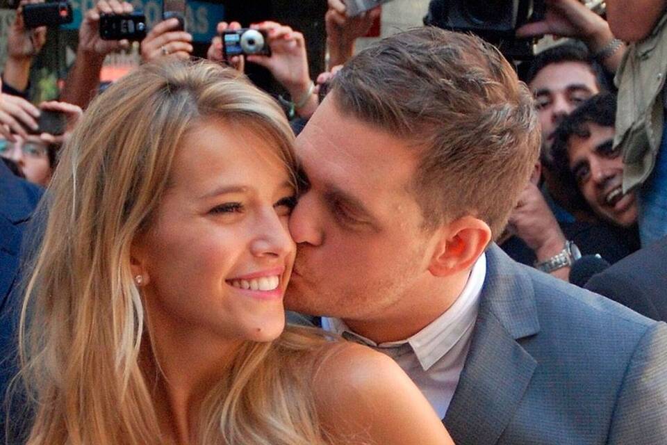 Michael Buble und Luisana Lopilato Michael Buble und Luisana Lopilato