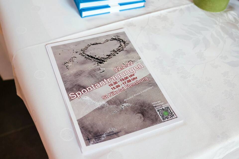 Hochzeiten und Segen «to Go» Hochzeiten und Segen «to Go»