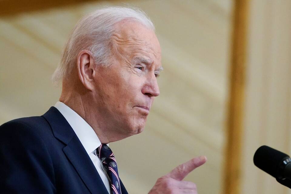 Ukraine-Rede von Joe Biden Ukraine-Rede von Joe Biden
