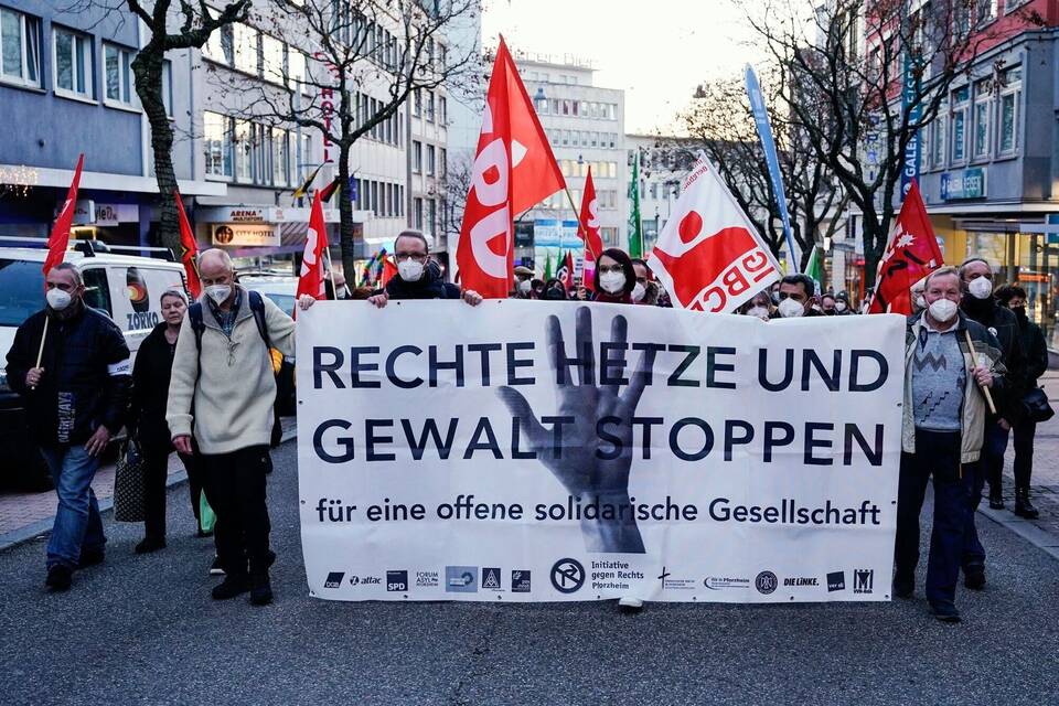 Pforzheim - Jahrestag des Luftangriffs