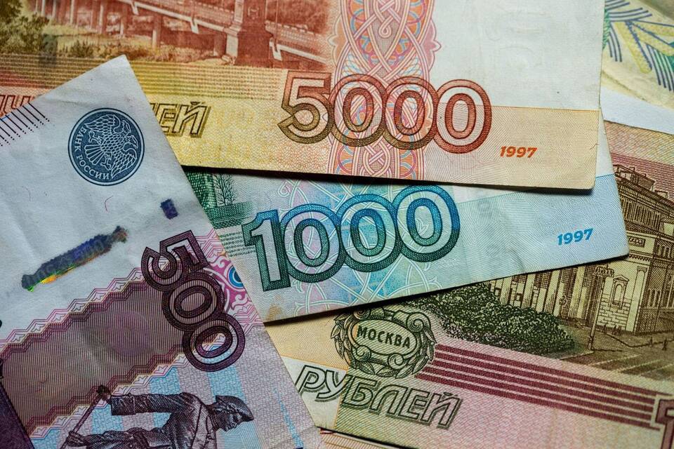 Russische Rubel Russische Rubel