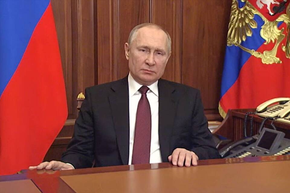 TV-Ansprache Putin TV-Ansprache Putin