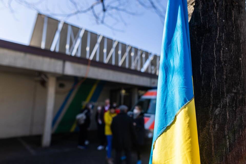Pressekonferenz nach Ankunft ukrainischer Heimkinder Pressekonferenz nach Ankunft ukrainischer Heimkinder