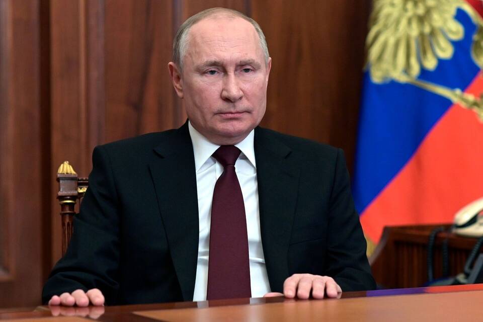 Russlands Präsident Putin Russlands Präsident Putin