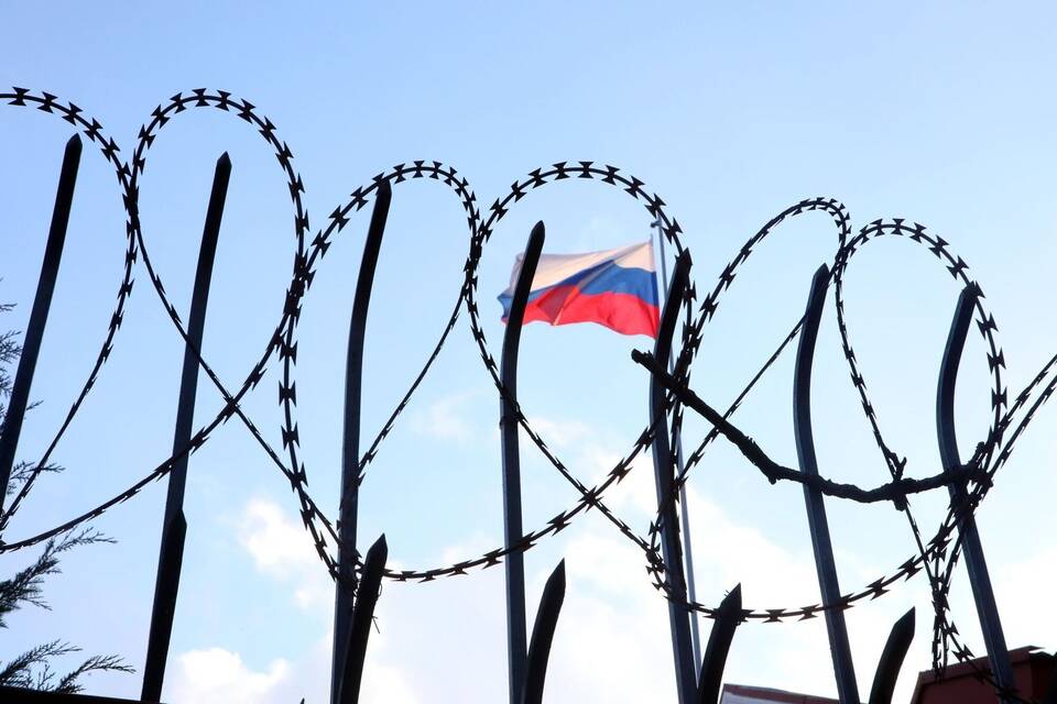 Russische Flagge