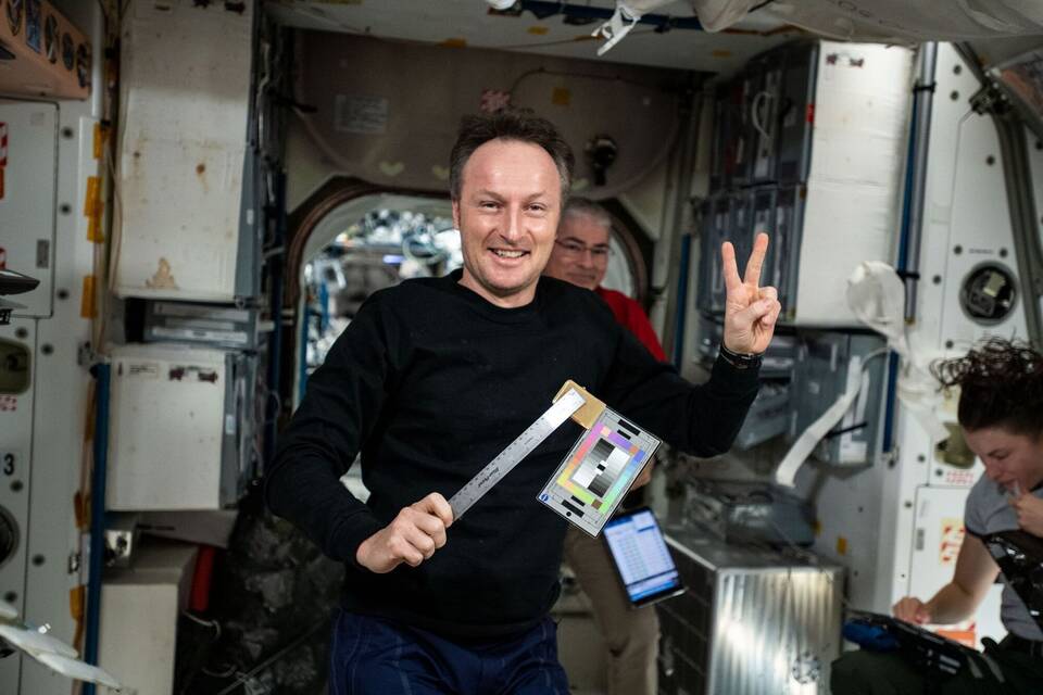 Astronaut Matthias Maurer