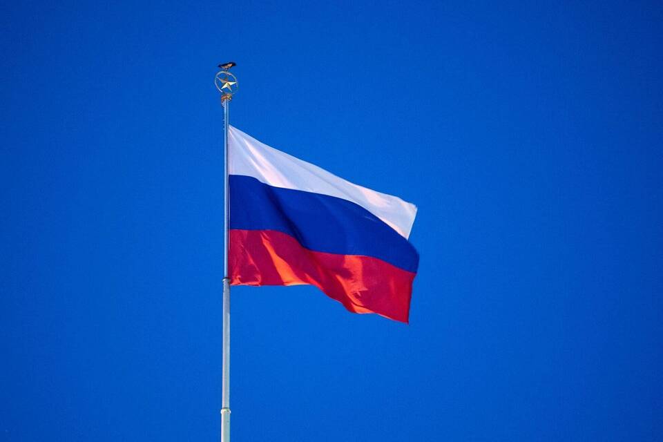 Russland-Flagge Russland-Flagge