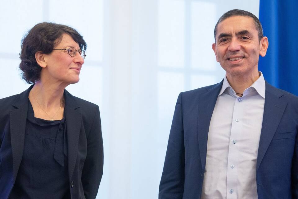 Özlem Türeci und Uğur Şahin Özlem Türeci und Uğur Şahin