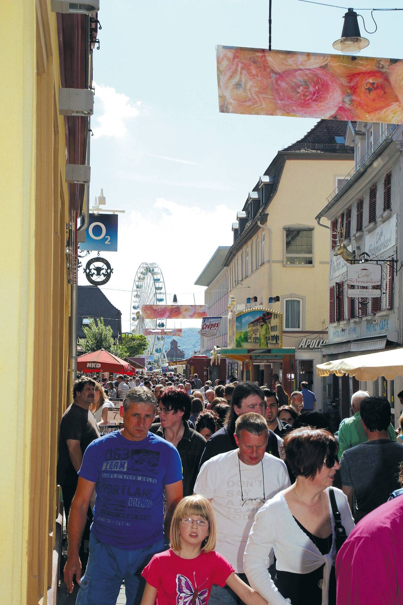 Frühlingsfest Mosbach: Viel angenehmer lässt sich nicht feiern