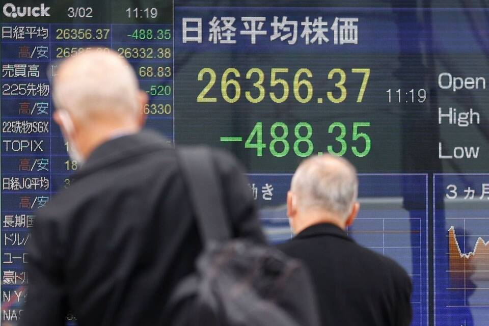 Börse in Tokio Börse in Tokio