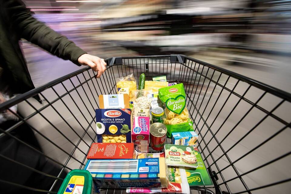 Einkaufen im Supermarkt