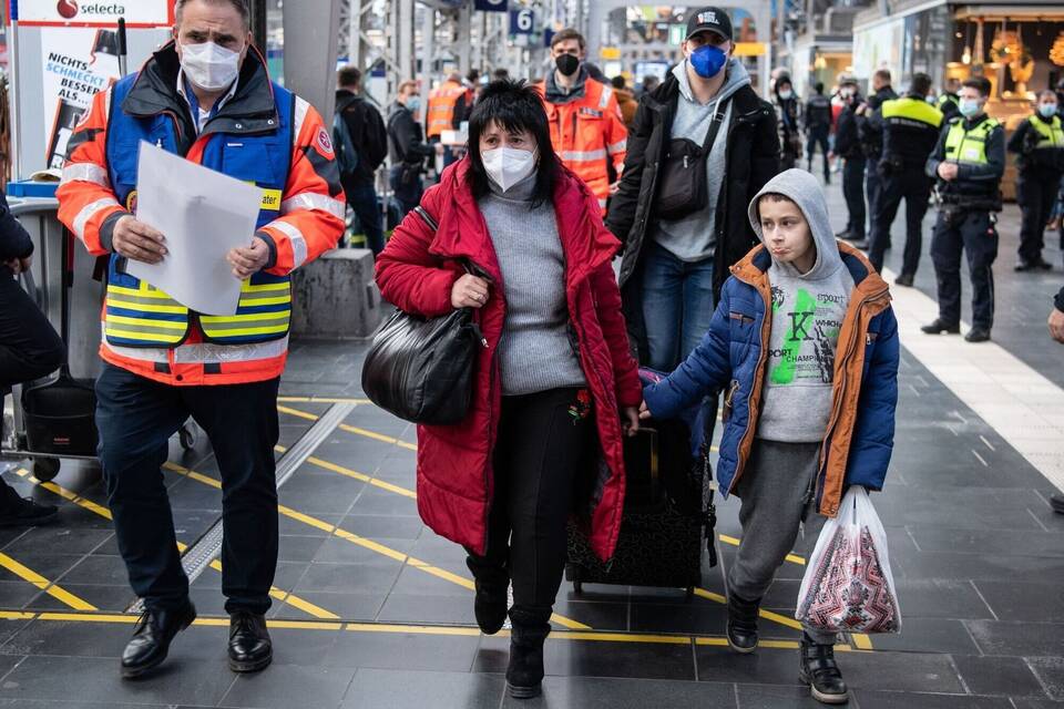 Ukraine-Krieg: Flüchtlinge in Hessen Ukraine-Krieg: Flüchtlinge in Hessen