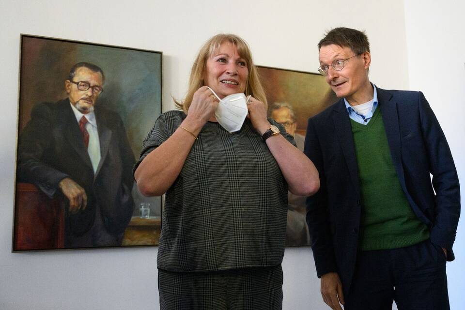 Petra Köpping und Karl Lauterbach Petra Köpping und Karl Lauterbach