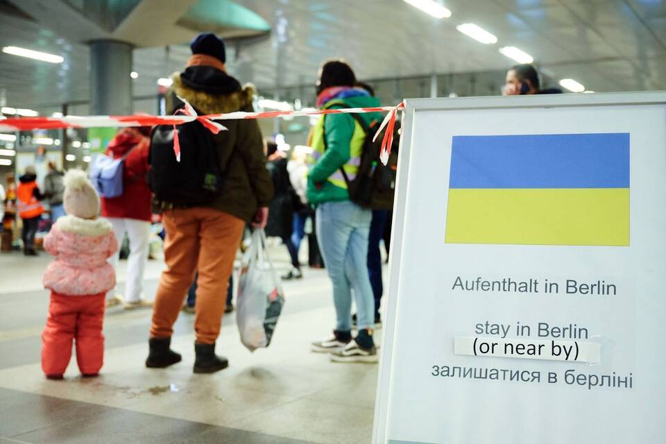 Ukraine-Flüchtlinge in Berlin Ukraine-Flüchtlinge in Berlin