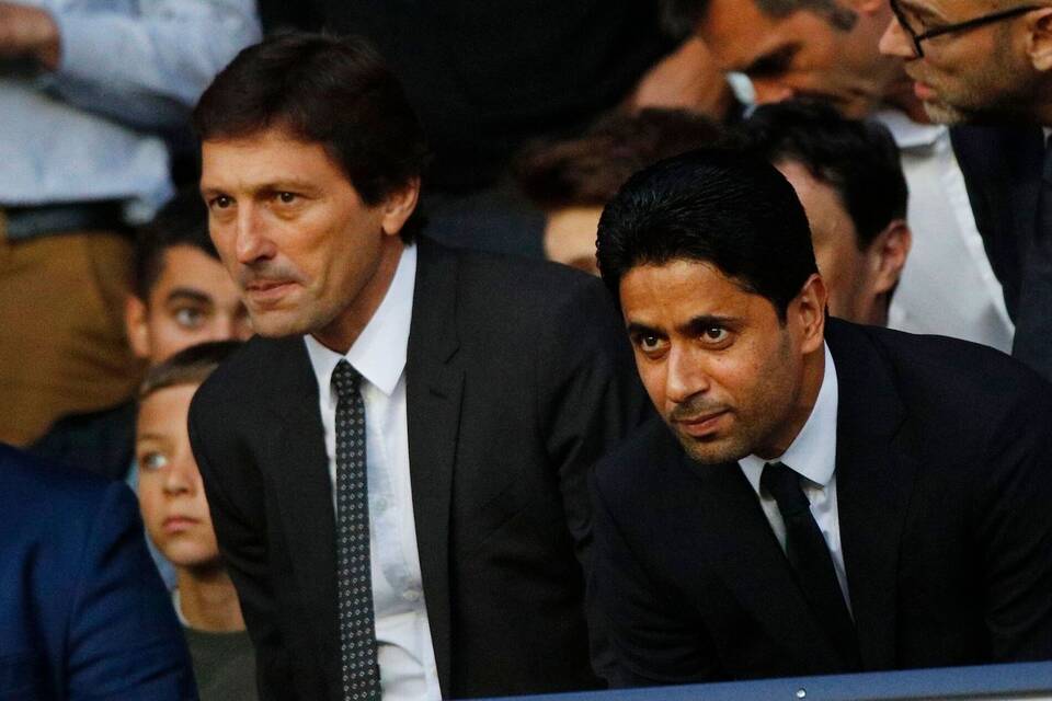 Leonardo und Nasser Al-Khelaifi Leonardo und Nasser Al-Khelaifi