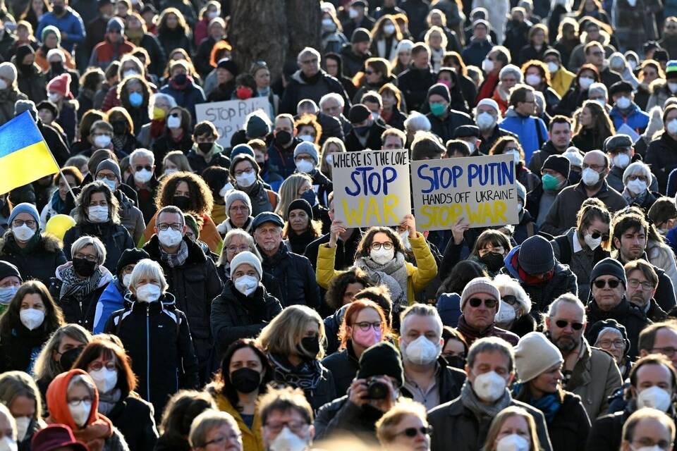 Demonstration in Stuttgart Demonstration in Stuttgart