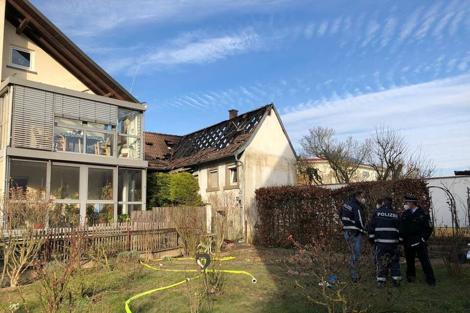 Drei Tote bei Brand in Kraichtal