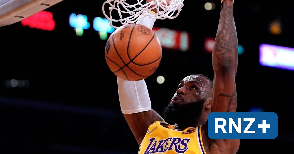 NBA Wieder 50 Punkte Superstar James nimmt Kurs auf Rang zwei Politik Rhein Neckar Zeitung