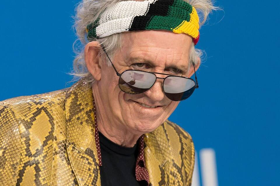 Gitarrist Keith Richards Gitarrist Keith Richards