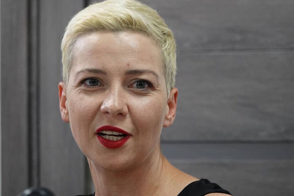Belarussische Oppositionelle Kolesnikowa Belarussische Oppositionelle Kolesnikowa