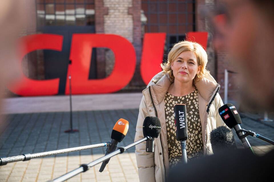 CDU-Politikerin Klöckner CDU-Politikerin Klöckner