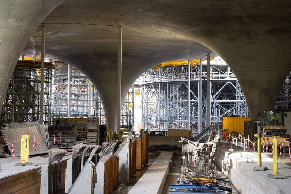 Baustelle Stuttgart 21 Bahnhof