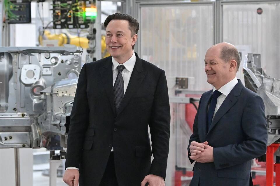 Eröffnung Tesla-Fabrik - Scholz & Musk Eröffnung Tesla-Fabrik - Scholz & Musk
