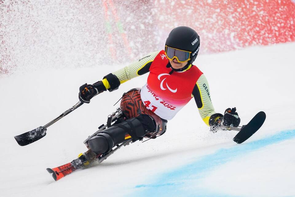 Paralympics 2022 in Peking – Ski Alpin Riesenslalom Paralympics 2022 in Peking – Ski Alpin Riesenslalom