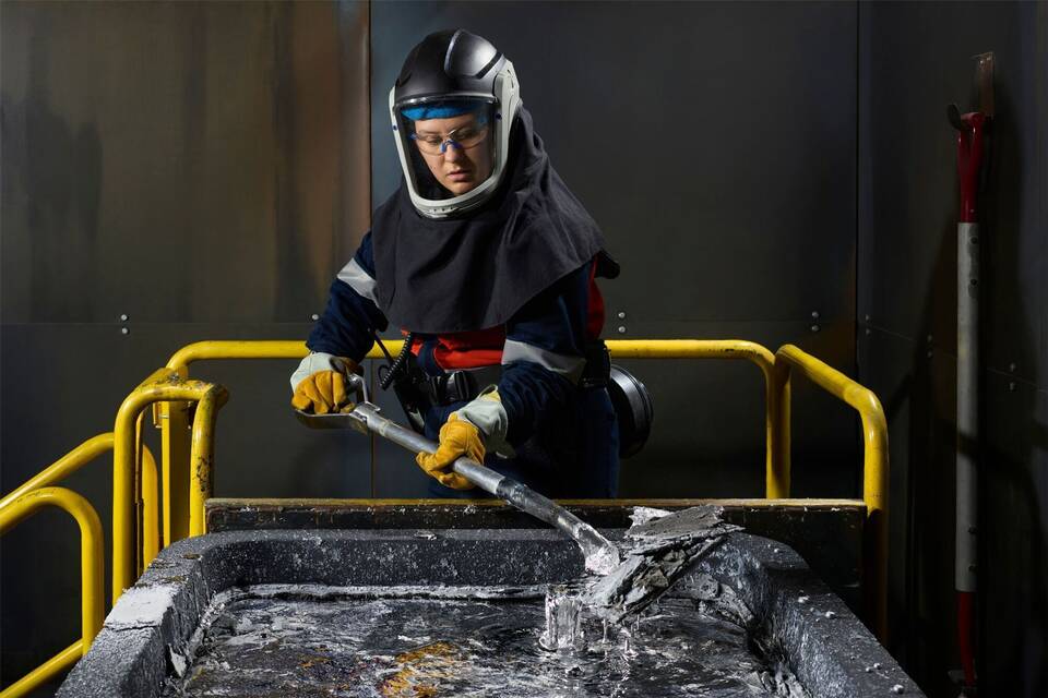 Aluminium-Produktion Aluminium-Produktion