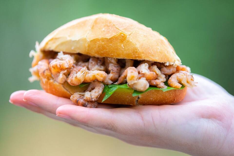 Krabbenbrötchen Krabbenbrötchen