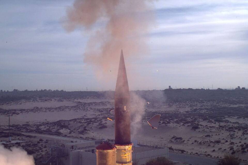 Raketenabwehrsystem in Israel Raketenabwehrsystem in Israel