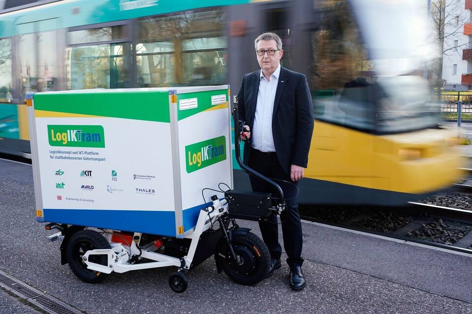 Pakettransport im Nahverkehr