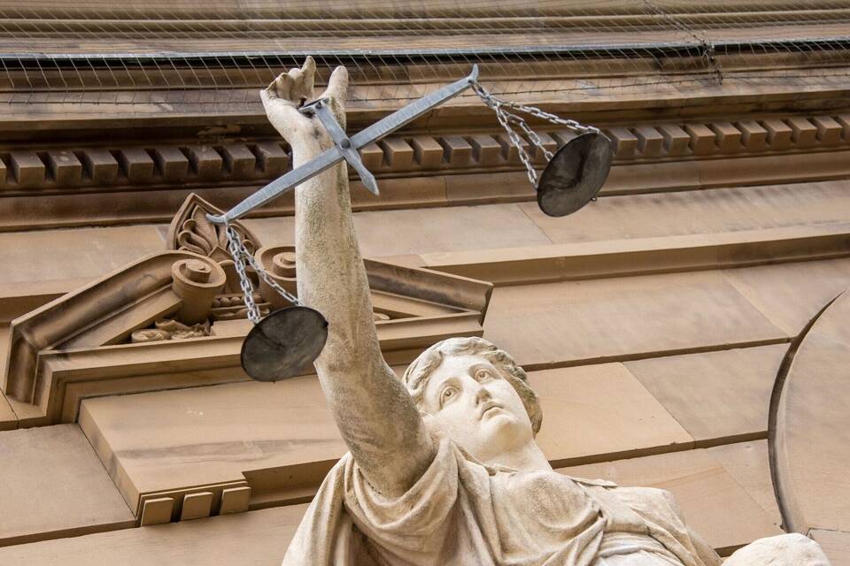 Justitia in Ulm