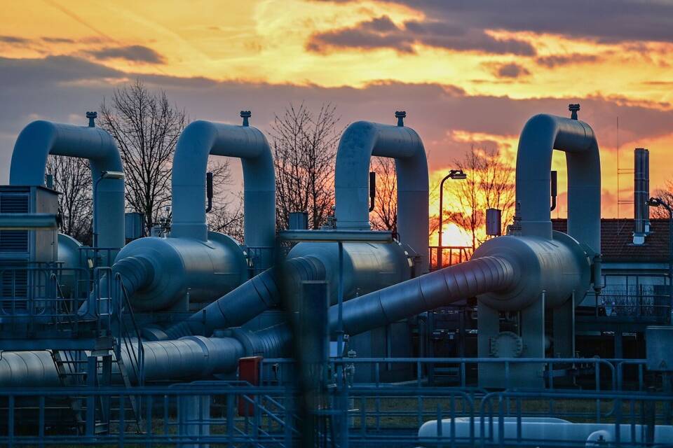 Verdichterstation für russisches Erdgas