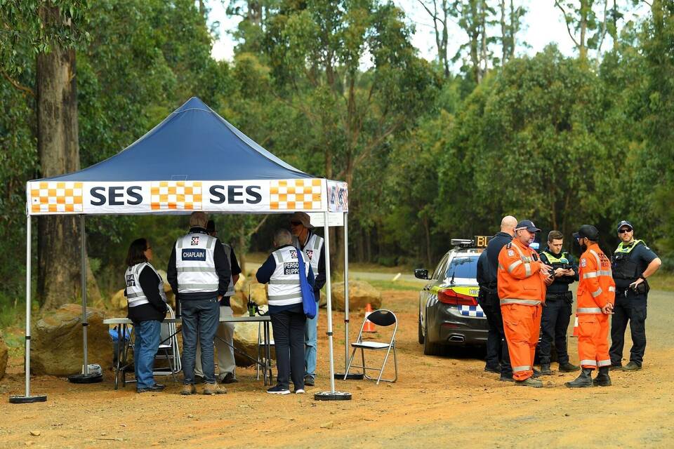 Hubschrauberabsturz in Australien Hubschrauberabsturz in Australien