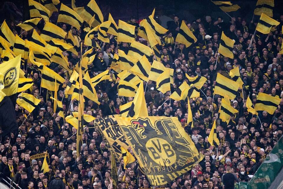 Fans in Bundesliga-Stadien