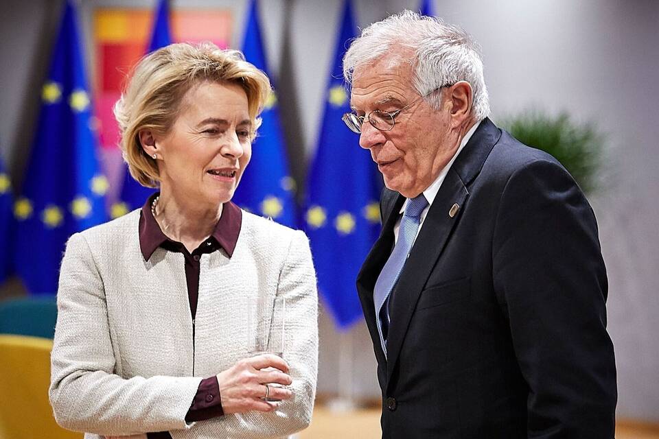 Ursula von der Leyen und Josep Borrell Ursula von der Leyen und Josep Borrell