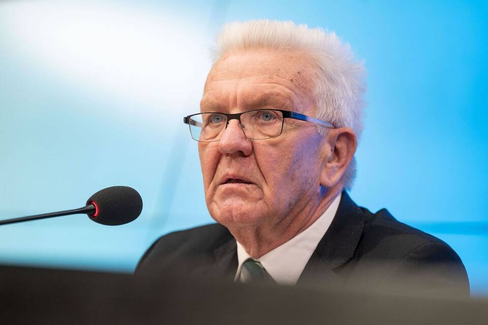 Winfried Kretschmann (Bündnis 90/Die Grünen) Winfried Kretschmann (Bündnis 90/Die Grünen)