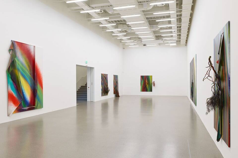 Ausstellung Katharina Grosse in Saarbrücken