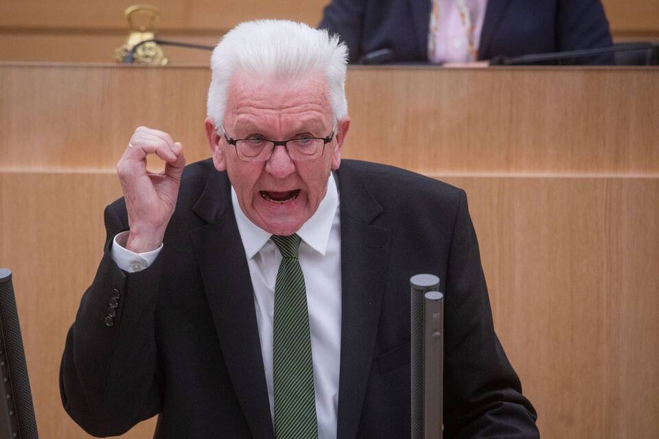 Winfried Kretschmann (Die Grünen) Winfried Kretschmann (Die Grünen)