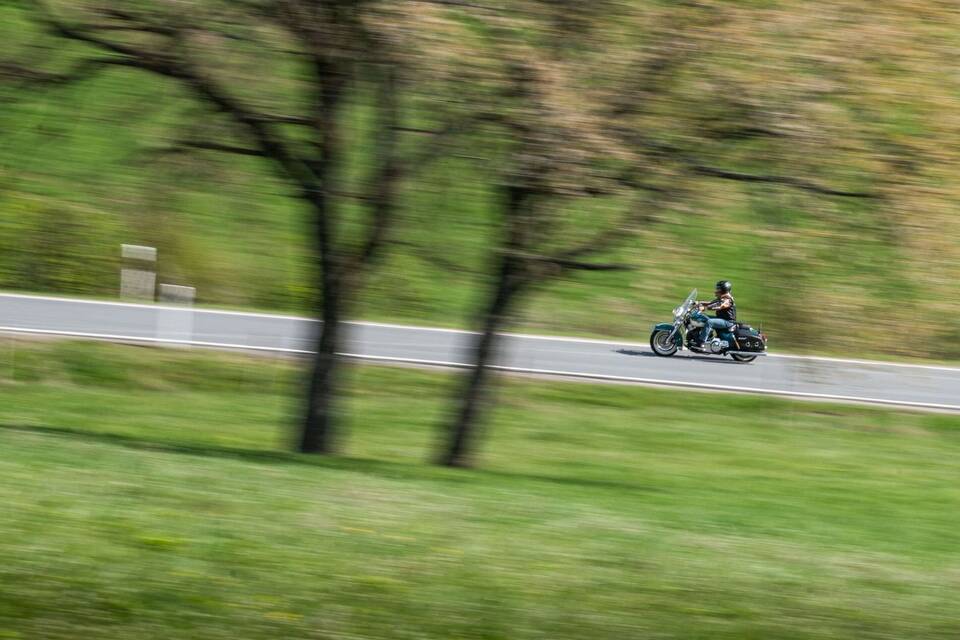 Motorradfahrer Motorradfahrer
