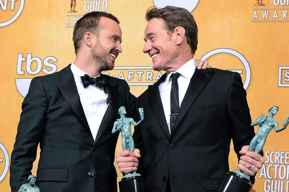 Bryan Cranston und Aaron Paul Bryan Cranston und Aaron Paul