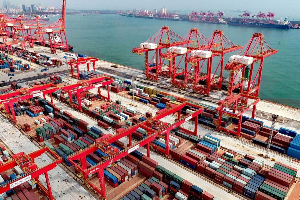 Containerhafen in China Containerhafen in China