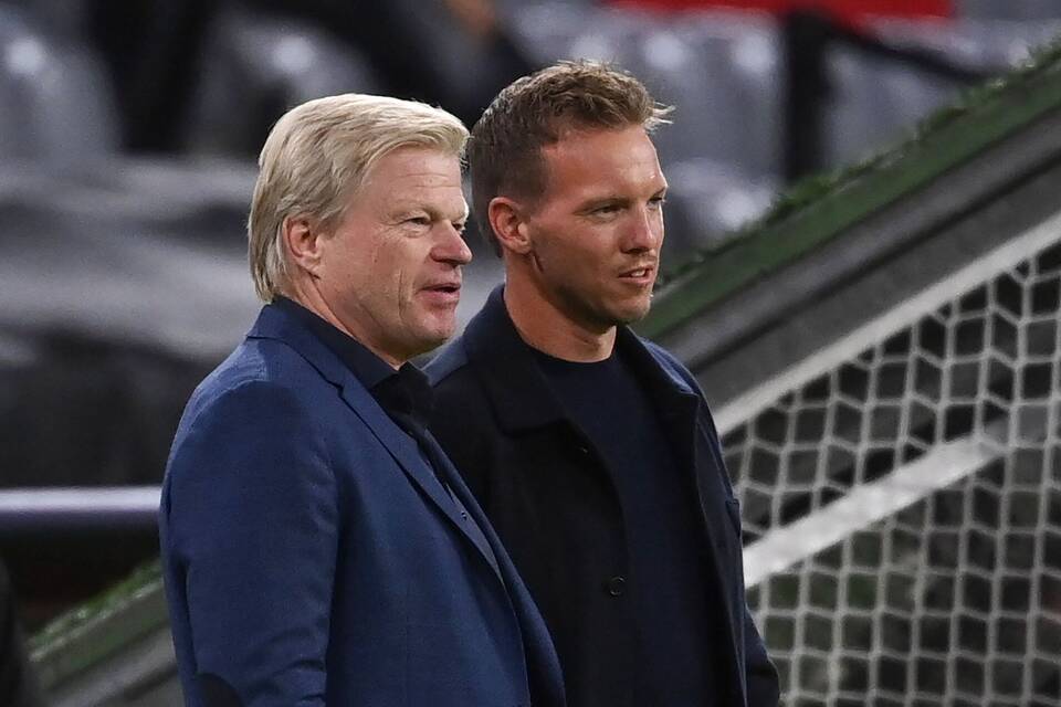 Oliver Kahn und Julian Nagelsmann Oliver Kahn und Julian Nagelsmann