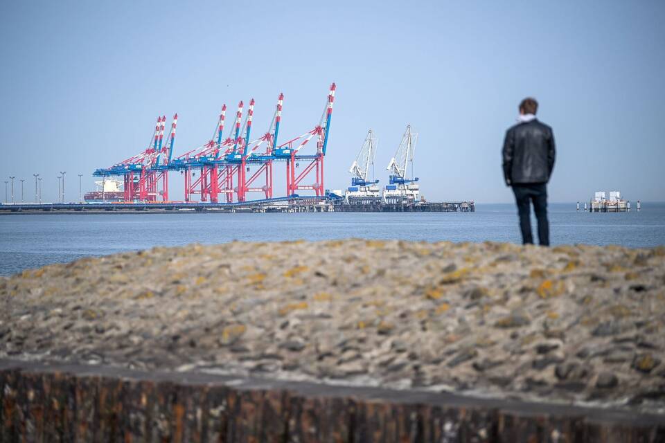 Containerterminal in Wilhelmshaven Containerterminal in Wilhelmshaven