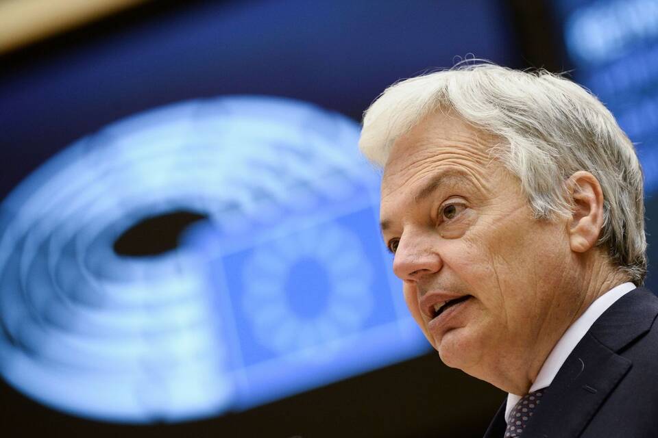 EU-Justizkommissar Reynders EU-Justizkommissar Reynders